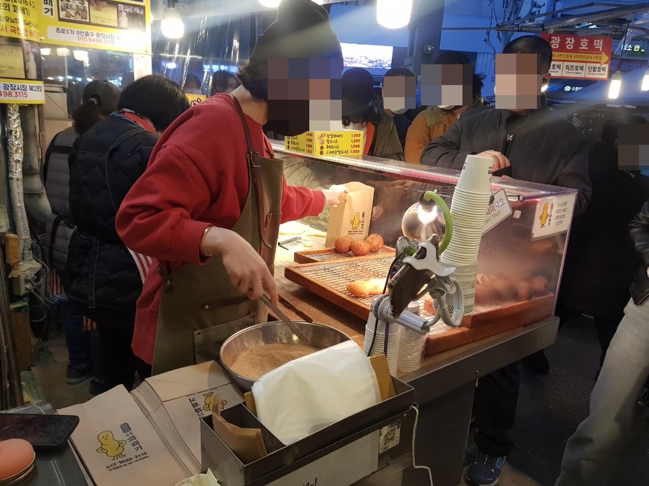 종로구 광장시장 맛집 광장시장 찹쌀꽈배기 리뷰 꽈배기 맛집