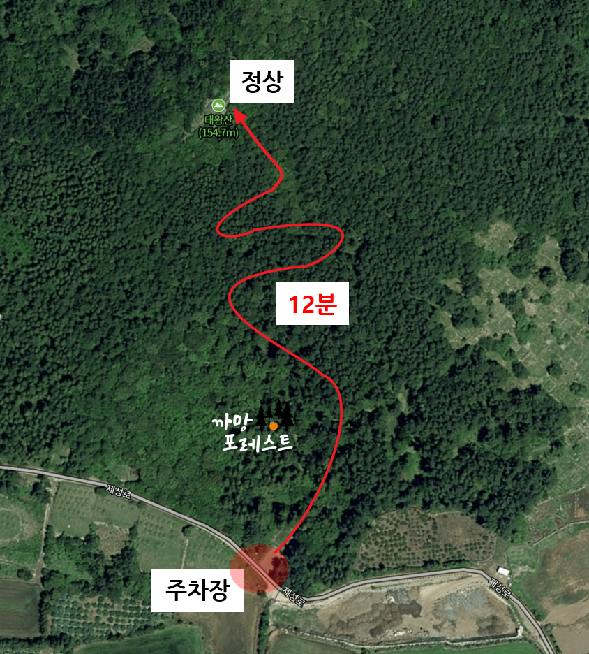 대왕산 소요시간