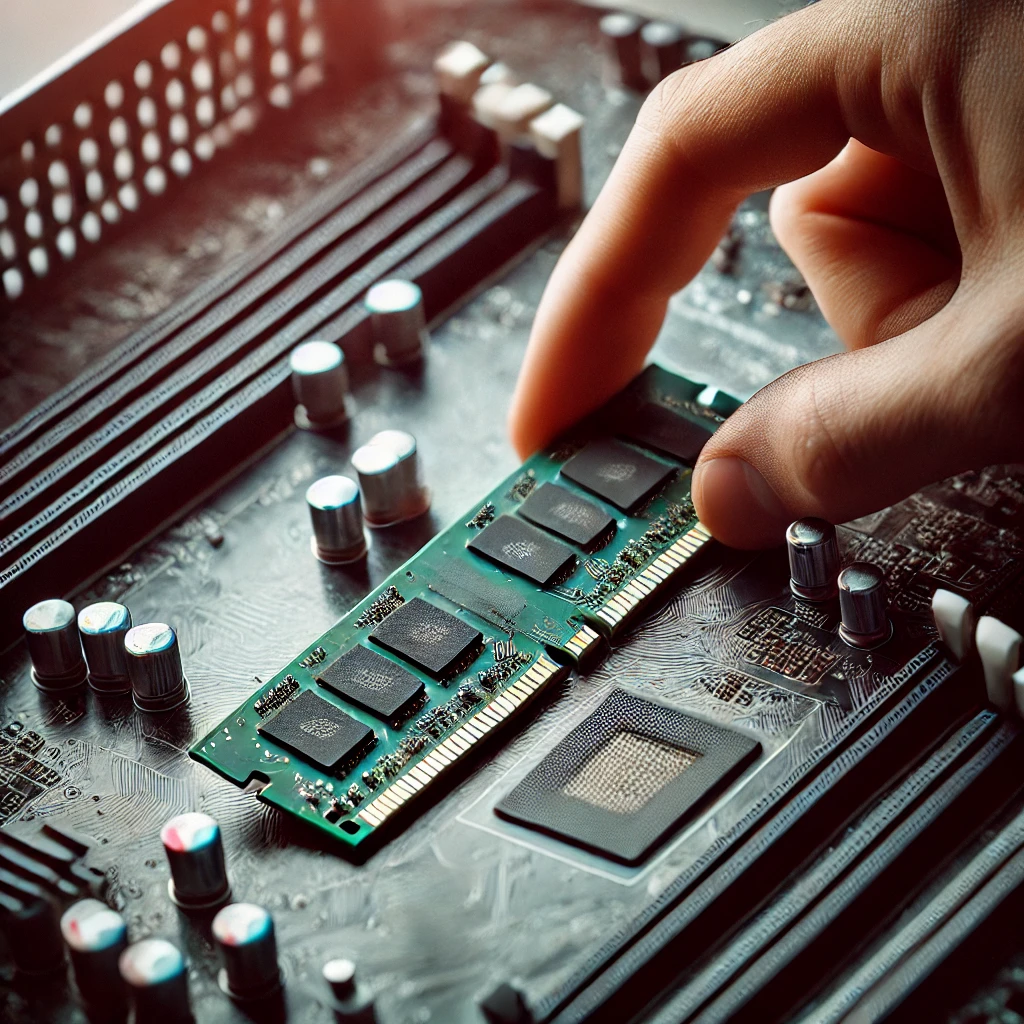 램 접촉불량 증상 및 해결 방법