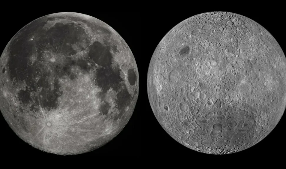 달의 앞면과 뒷면
