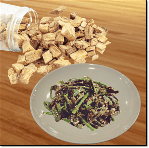 칡차와 칡순 나물