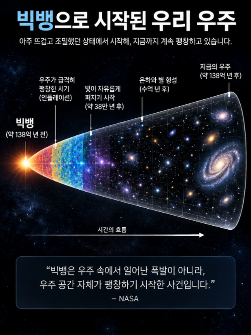 빅뱅 이전, 우주가 생기기 전에는 무엇이 있었을까?