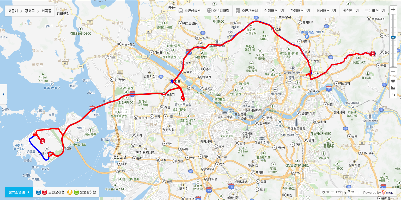 8843번 노선정보