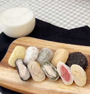 한국의 떡 종류 밤떡