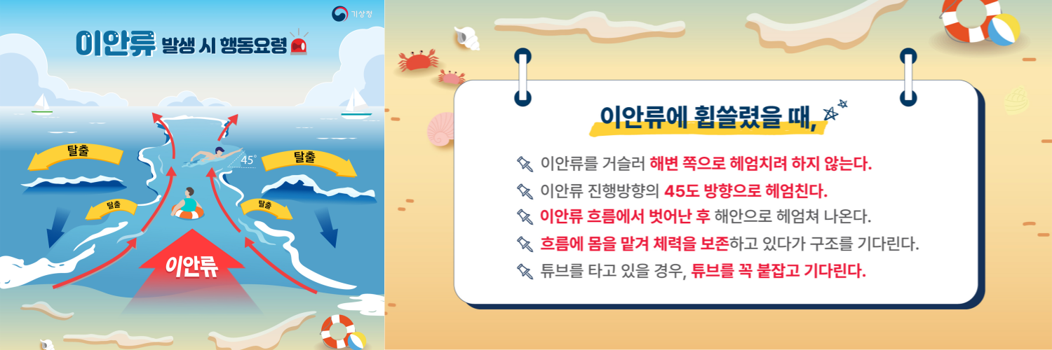 이안류 행동요령