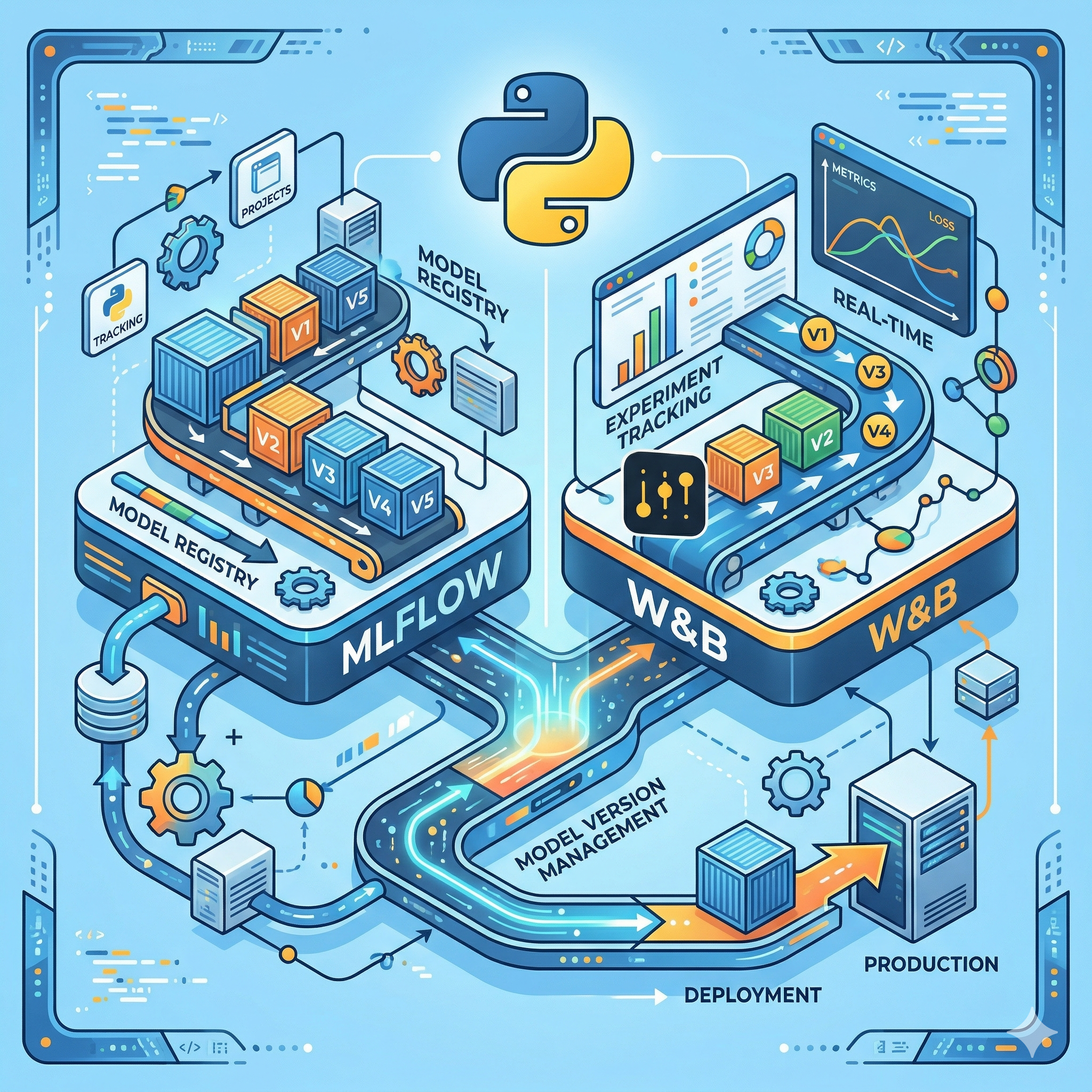 MLflow vs W&amp;B
