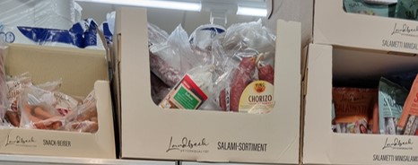 독일 여행 말린 소시지