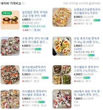 초간단 쫀득쿠키 레시피 전자레인지 5분 완성법_21