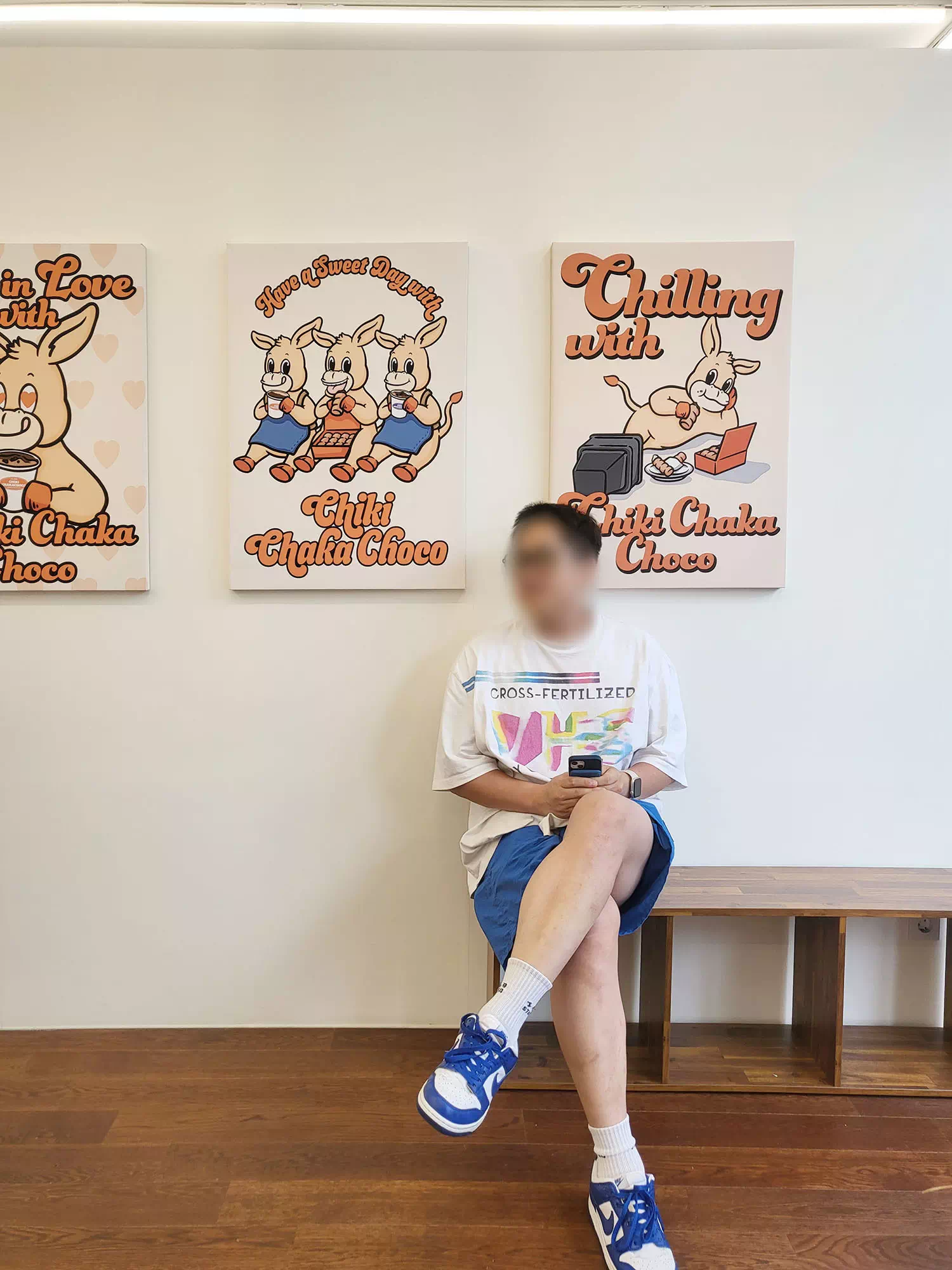 포토존에서 인물사진