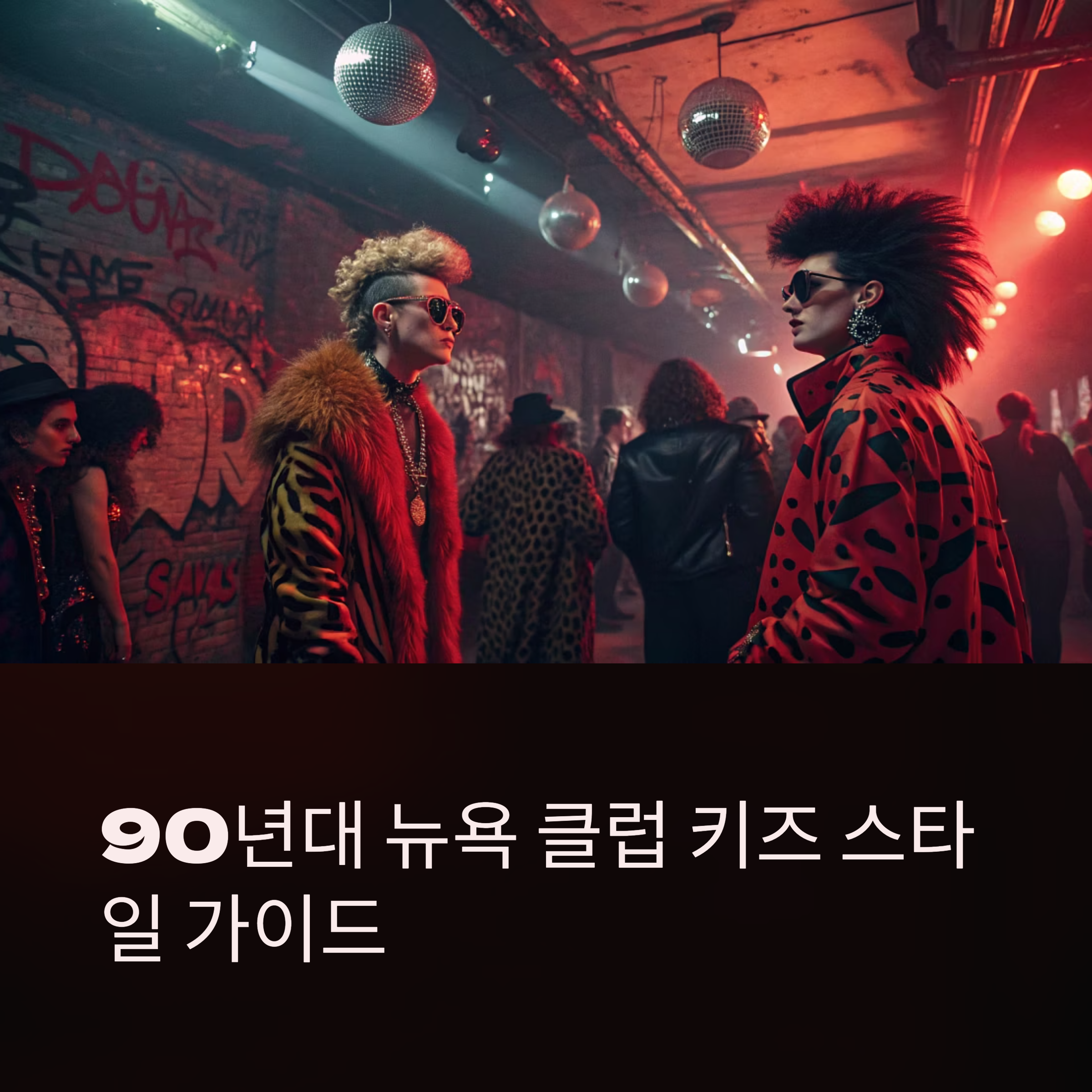 서브컬처패션으로 풀어보는 클럽 키즈 스타일 – 90년대 뉴욕 언더그라운드의 정수