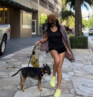 이혜영과 반려견