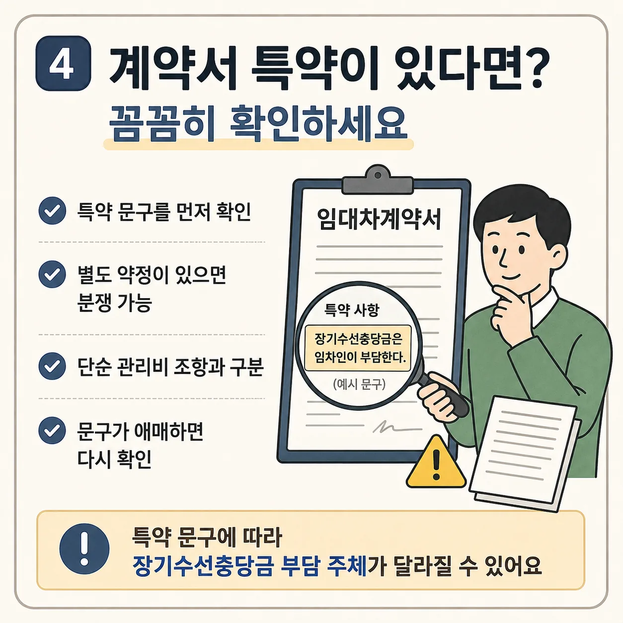장기수선충당금 반환 청구