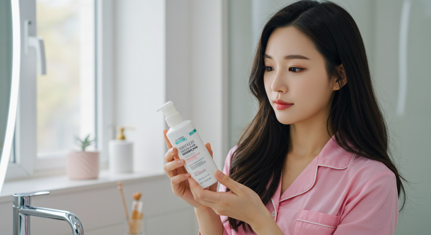 탈모샴푸 사용법