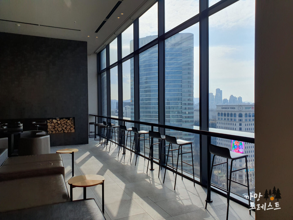 신라스테이 삼성 로비