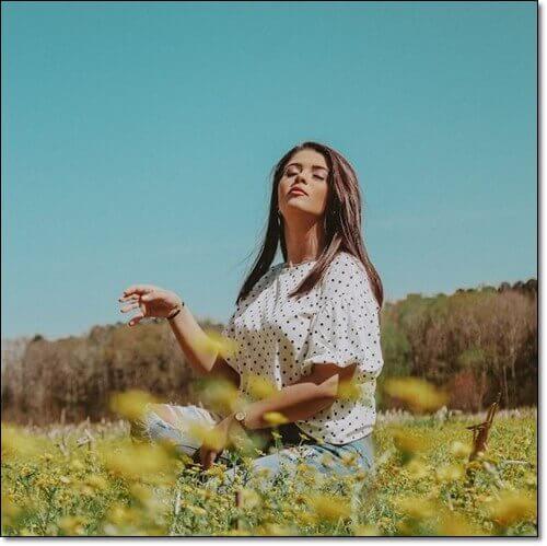 건강한 미녀 사진