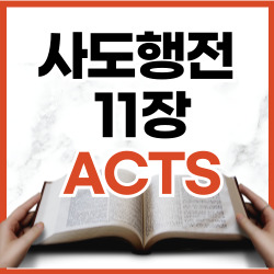 사도행전 11장 1-30절 요약 [신약성경문제]