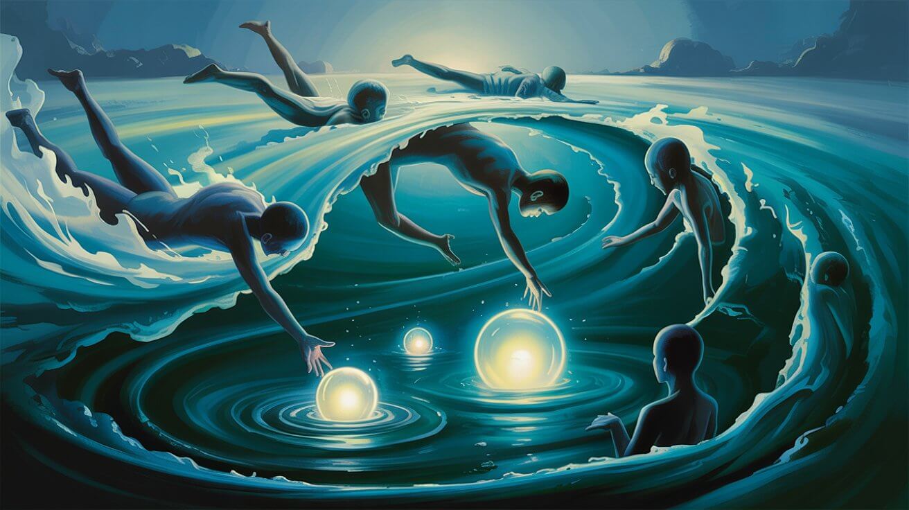 물속에 있는 꿈의 해몽