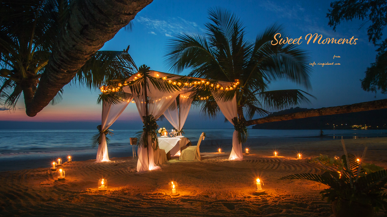 12 해변의 밤 C - Sweet Moments 여름배경화면