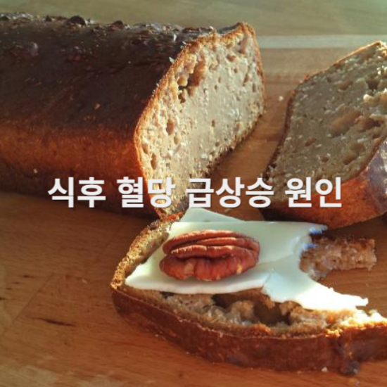 식후 혈당 급상승 원인 빵