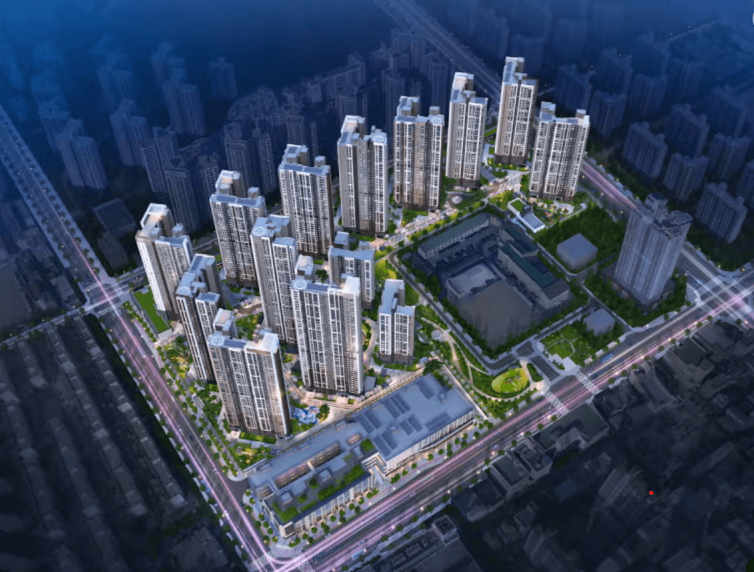 산곡역 해링턴 스퀘어 조감도