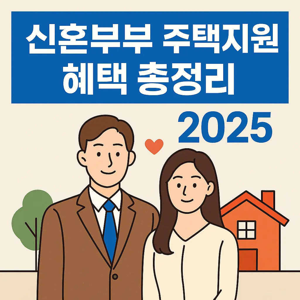 신혼부부 주택구입 지원제도 총정리 (2025)