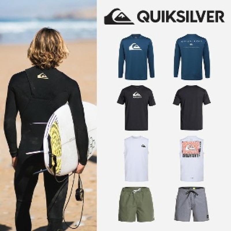 매장정품 퀵실버 남자 루즈핏 래쉬가드 보드숏 모음