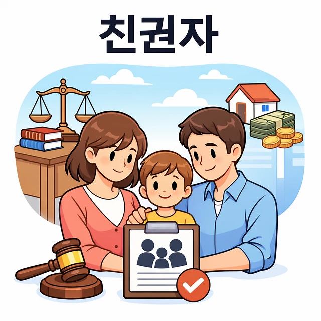 친생부인, 양육권