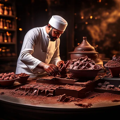 두바이 명물 픽스초콜릿 맛과 향의 비밀
