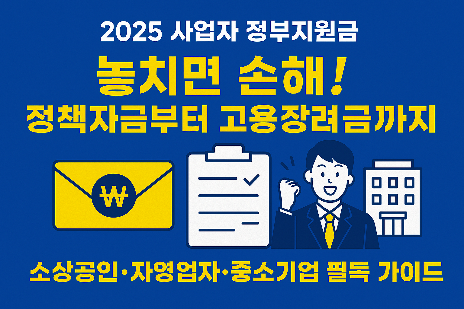 2025년 정부 지원금 총정리