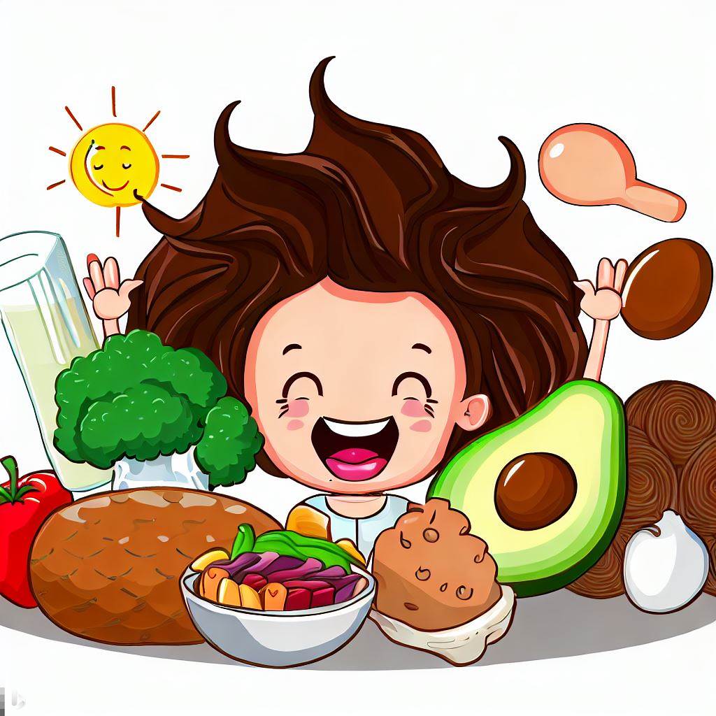 모발 건강에 좋은 음식