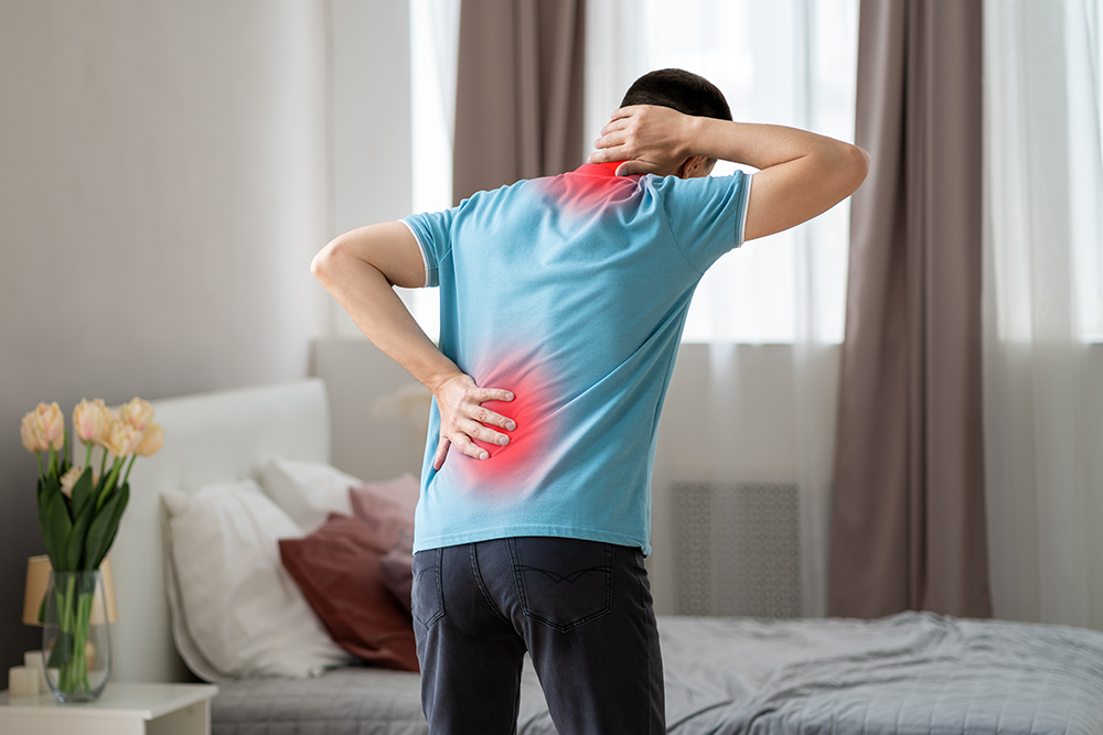 허리 통증 관련 사진