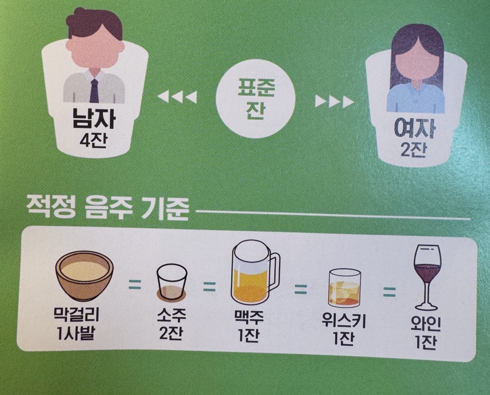 적정 음주량 안내