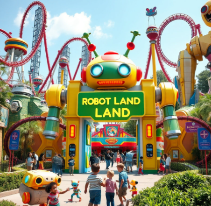 경남창원 로봇랜드 그림