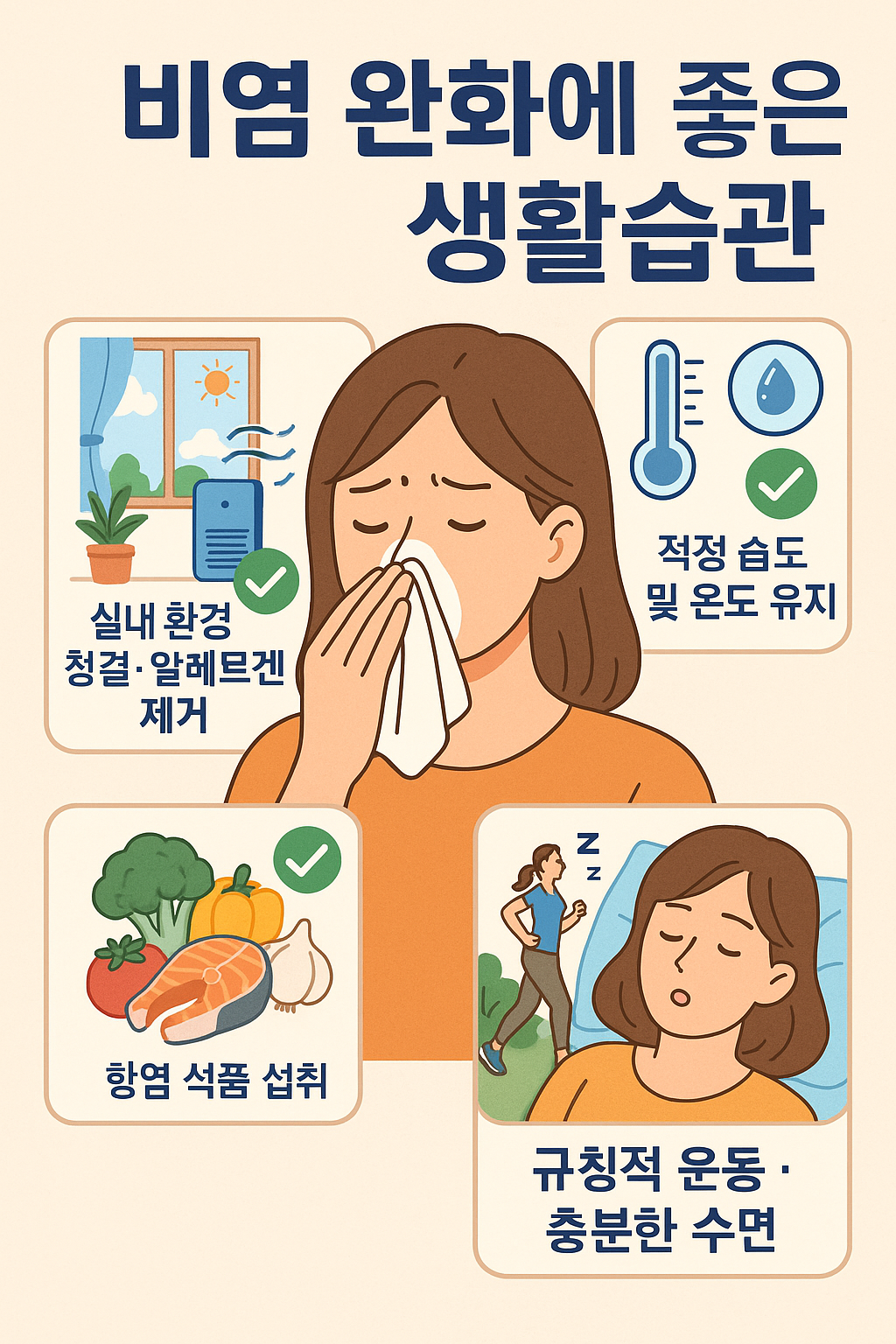 비염 완화에 좋은 생활습관 관련 글