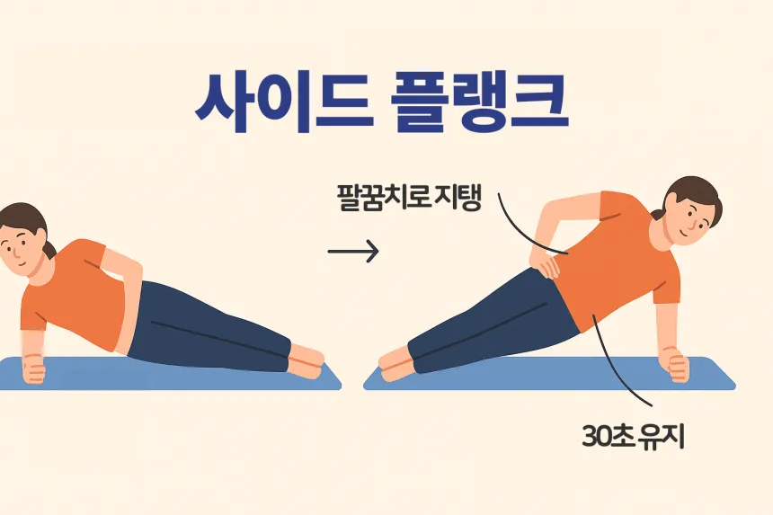 허리근육 강화운동