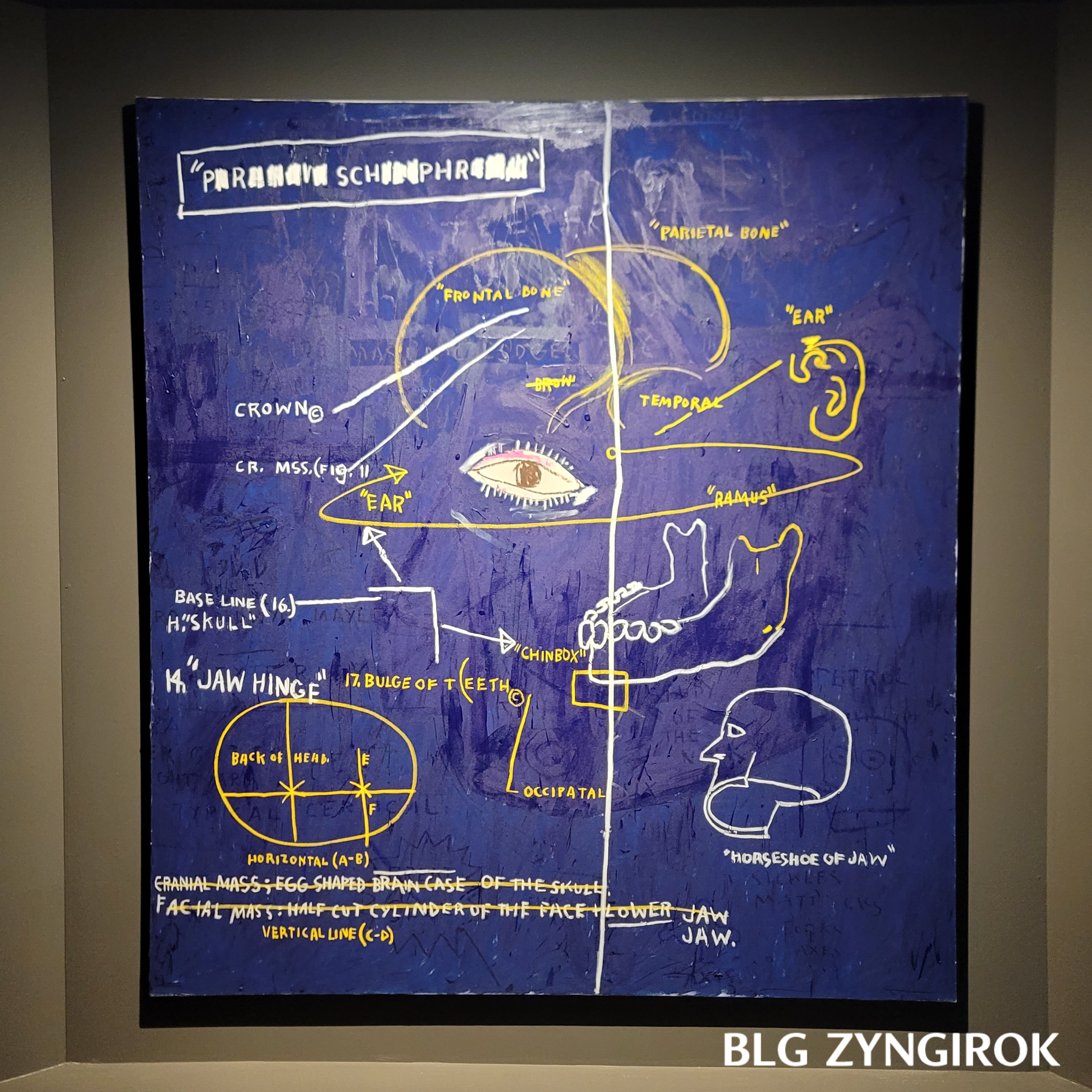 장미셀 바스키아 - 과거와 미래를 잇는 상징적 기호들