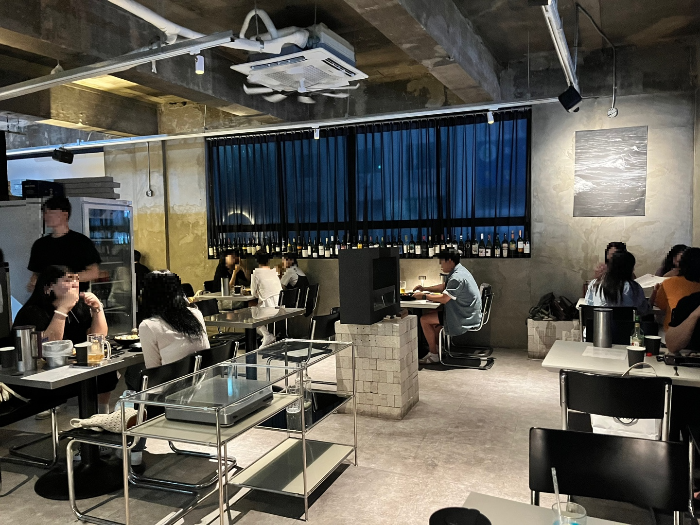 하식당 내부 모습