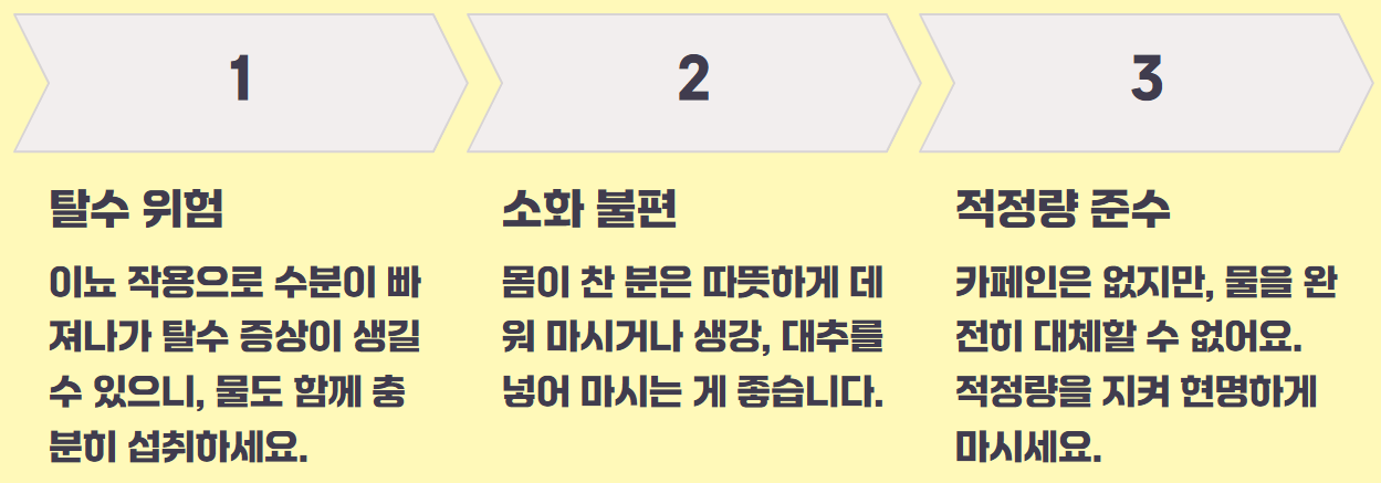 호박팥차 효능, 부작용