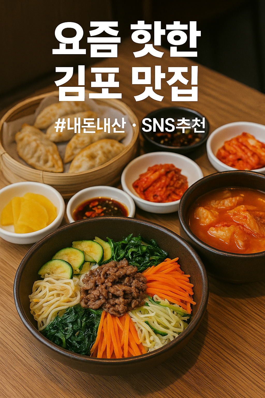 요즘 핫한 김포 맛집 (내돈내산, SNS추천, 감성맛집)
