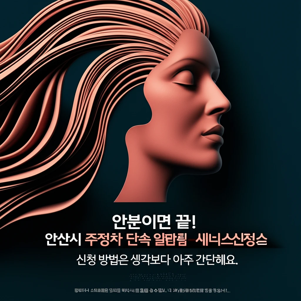 안산시 불법 주정차 단속 알림 문자 ..