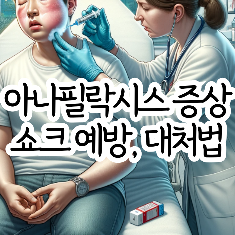 아나필락시스 쇼크 대처법 예방