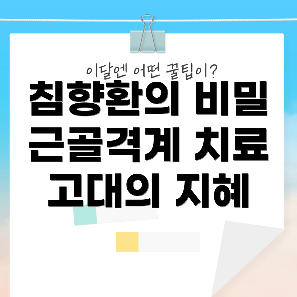 침향환의 효능