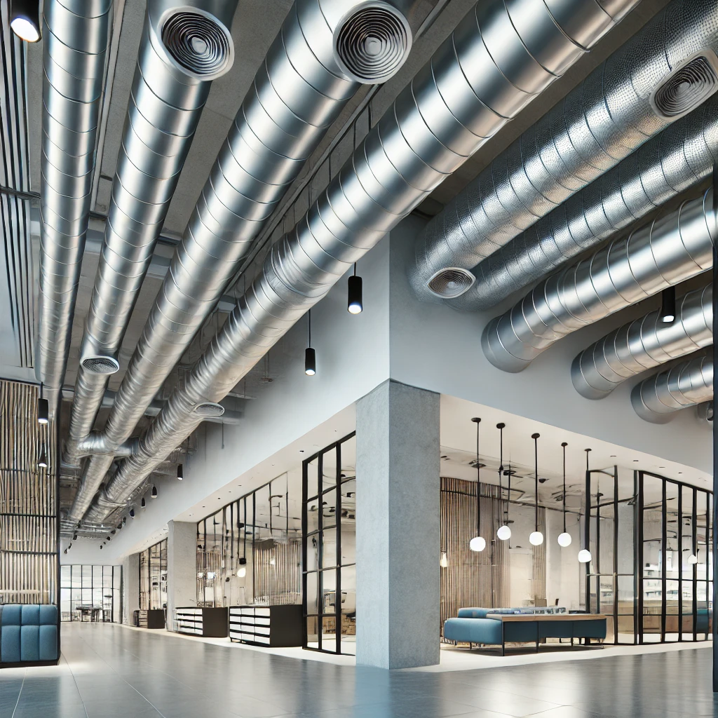 상가 인테리어 닥트