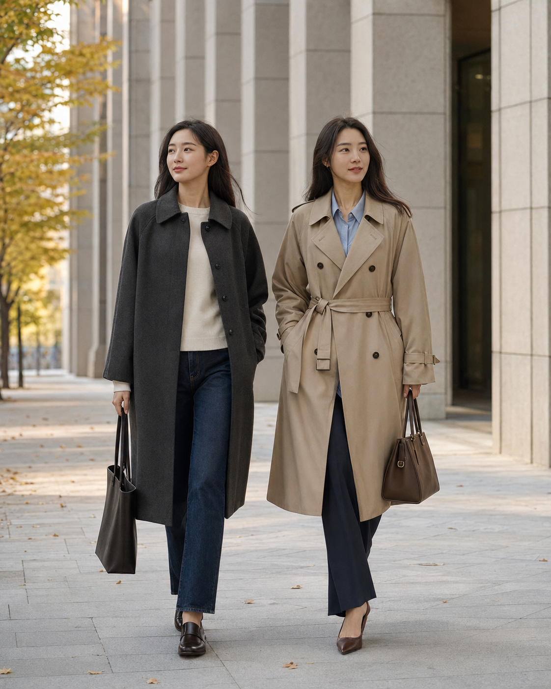 발마칸 코트란?에서 형태&middot;비율&middot;활용 포인트의 차이를 비교한 이미지입니다.