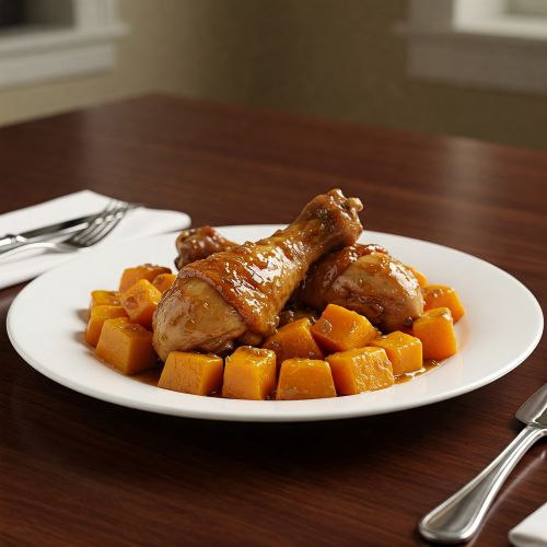 닭봉 단호박 조림