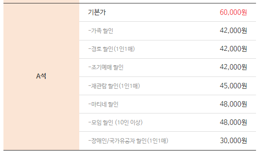 뮤지컬 메노포즈 예매 방법 일정 가격 주차3