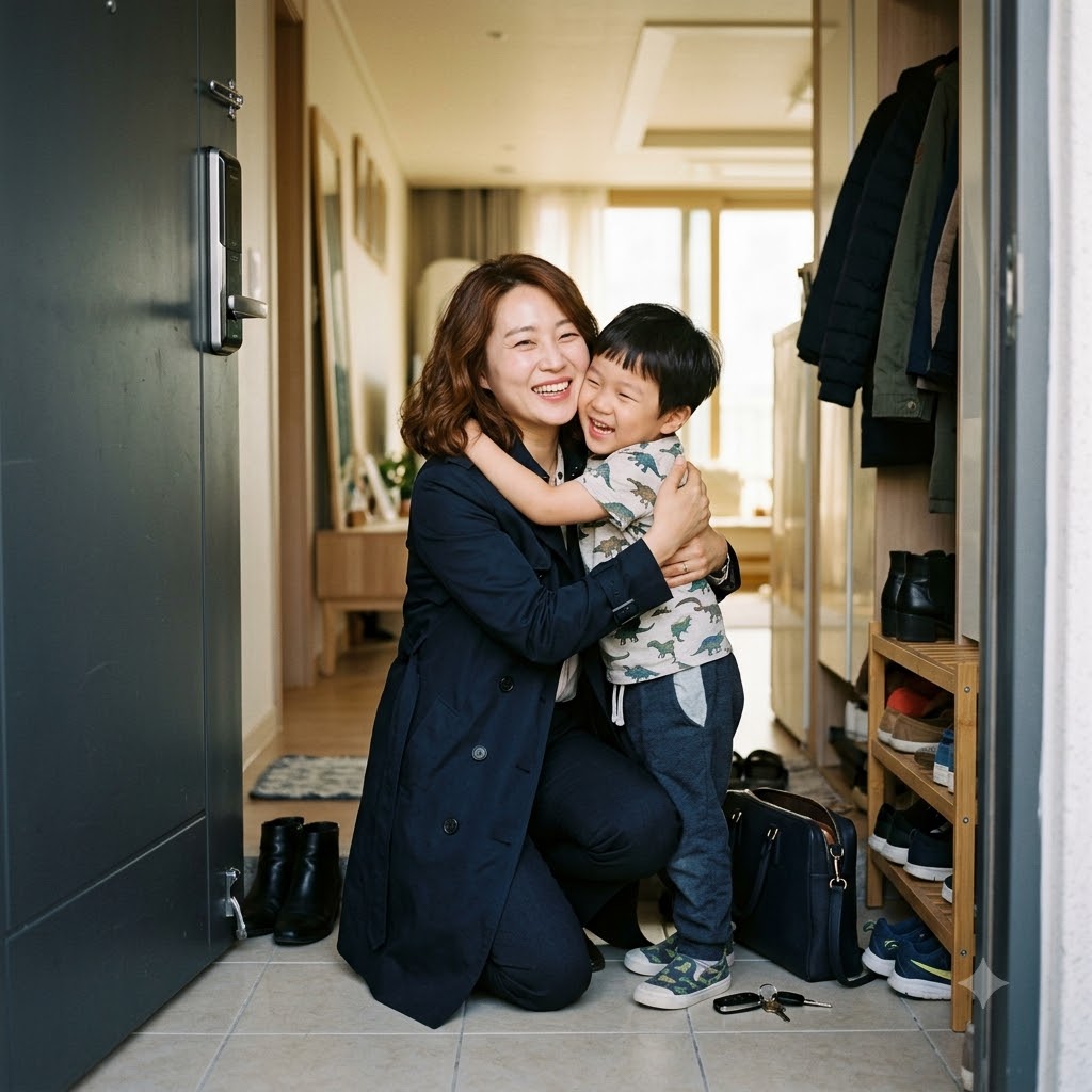 [자녀 교육] 가방 내려놓기 전에 꼭 안아주세요, 워킹맘을 위한 정서 안정 대화법