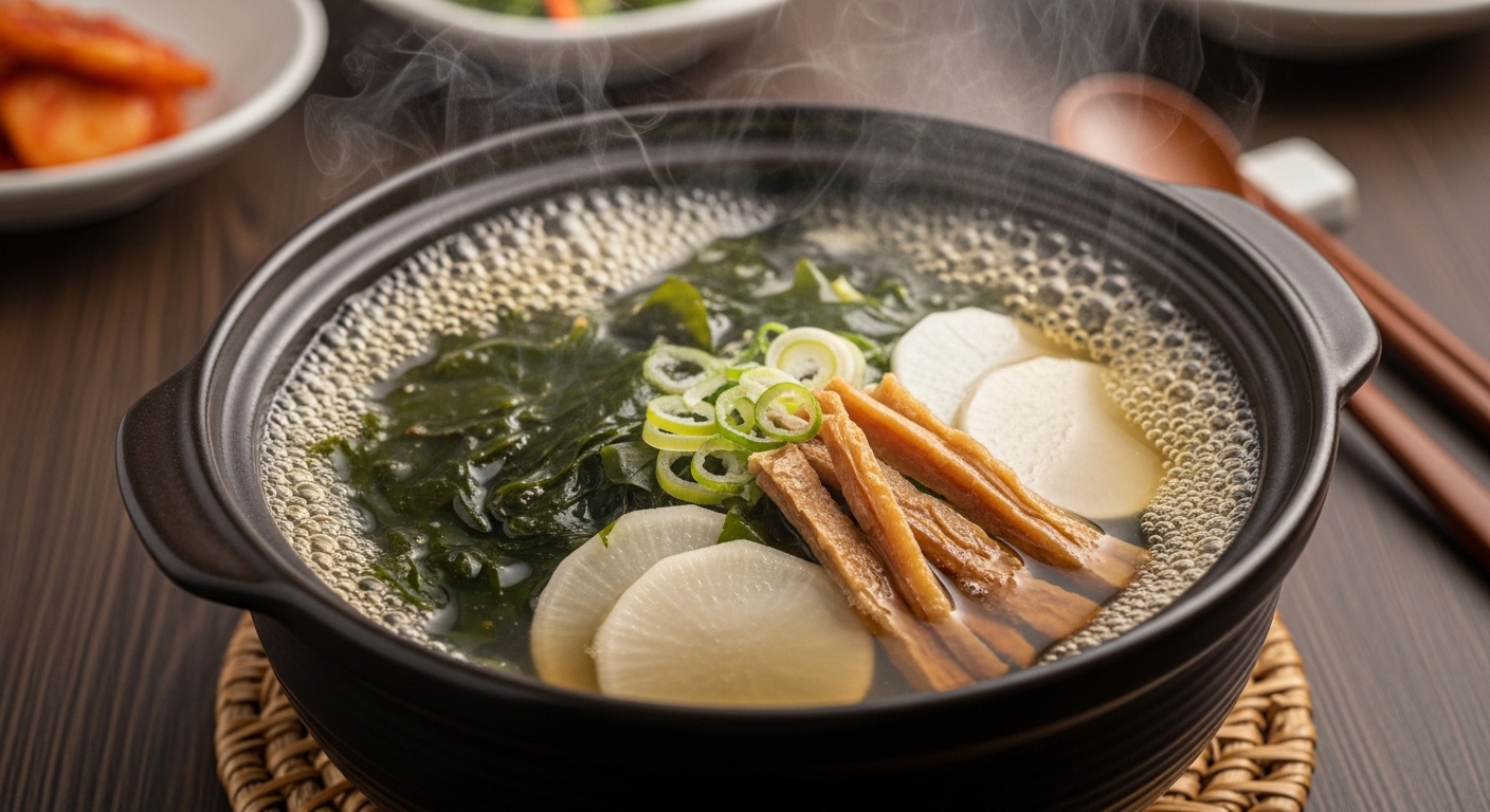 감자미역국맛있게끓이기레시피비법