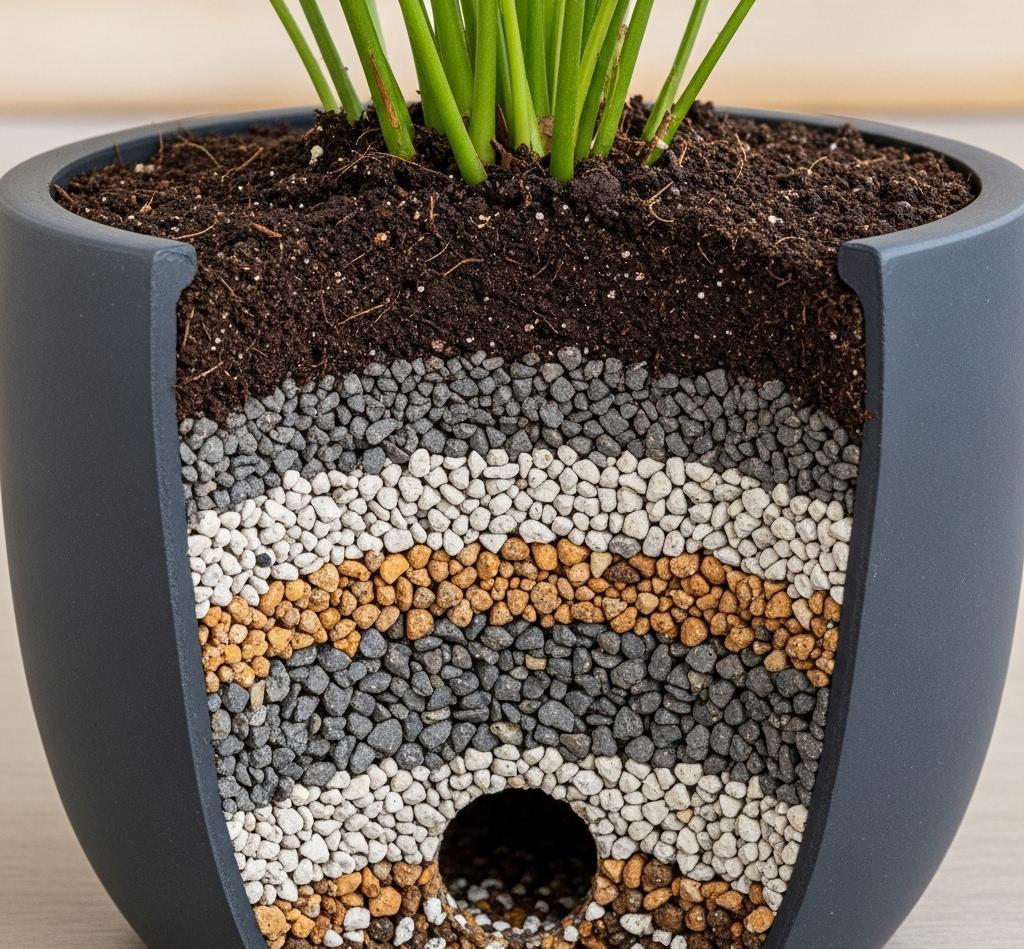 화분 흙에 곰팡이