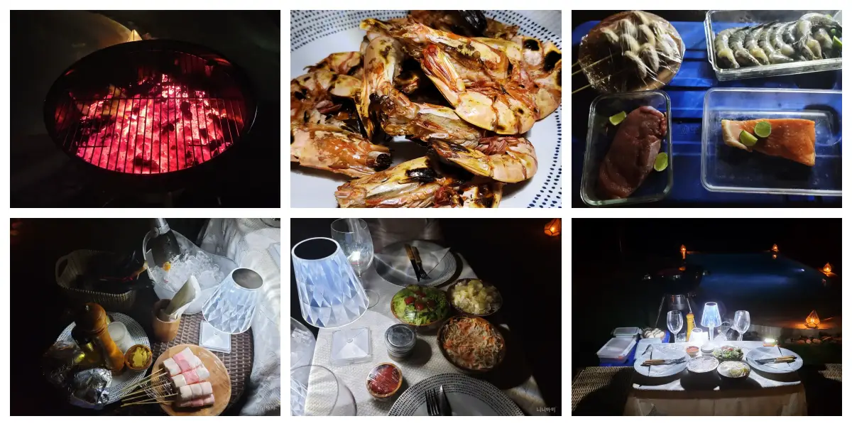 버블호텔-룸서비스-만찬